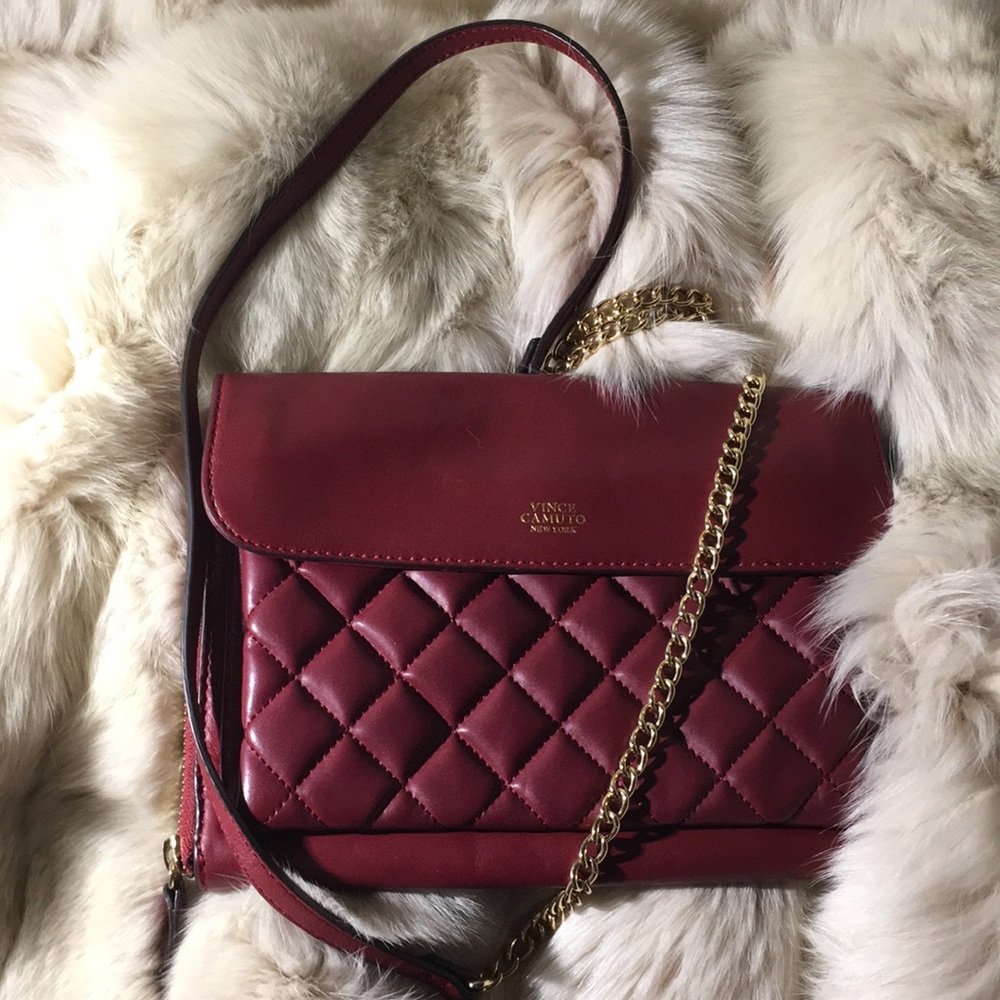 Red Vince Camuto Bag